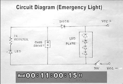 rechargeable led light diy homemade tronicspro