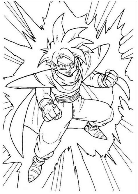dbz cell coloring page coloring home