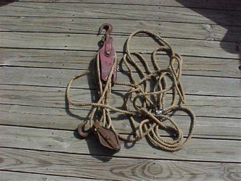 rope pulley ebay