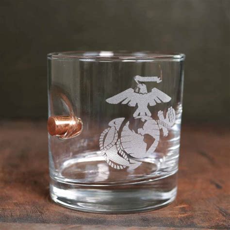 custom etched rocks glass 11oz benshot