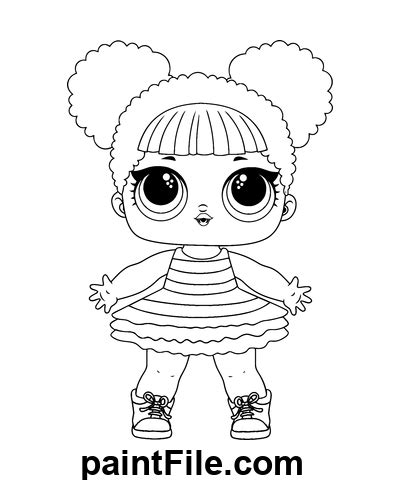 queen bee lol surprise doll coloring page lotta lol queen bee lol