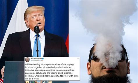 Donald Trump Says He Will Meet Vaping Industry Bosses After Commenting