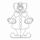 Joker Coloring Pages Clown Jangles Connect Balloons Printable Funny Dot sketch template