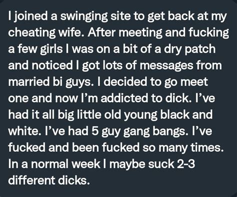 Pervconfession On Twitter Revenge On His Cheating Wife Turned To