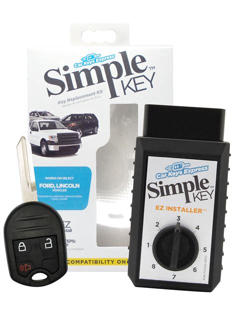 ford simple key  button remote key combo car keys express