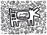 Keith Haring Harring sketch template