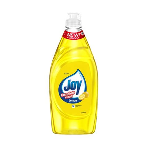 joy complete clean dishwashing liquid lemon