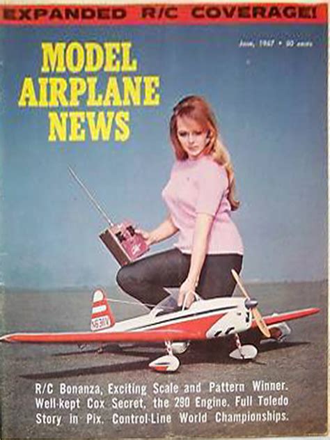 model airplane news cover  june
