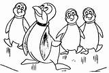 Colorat Pinguini Planse Pinguinii Veseli Culoare Acestor Simpatici Atat Haideti Madagascar Universdecopil sketch template