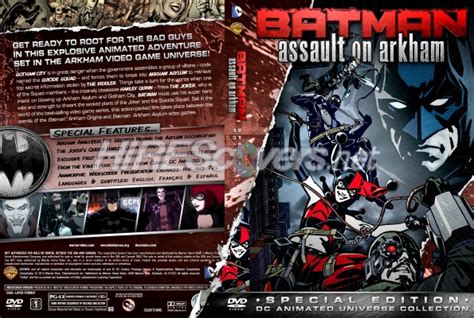dvd cover custom dvd covers bluray label movie art dc comics collection batman assault on