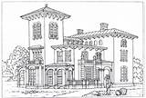 Italianate Revival Yellowimages sketch template