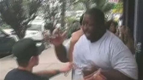 Eric Garner No Charges In Ny Chokehold Case Bbc News