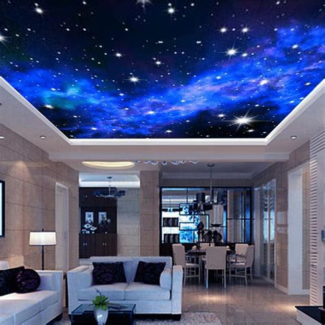wholesale interior ceiling 3d milky way stars wall