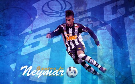 neymar jr santos fc striker  wallpaper