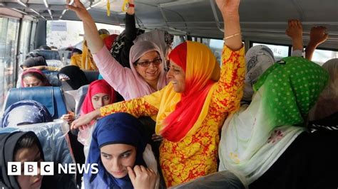 why women love kashmir s ladies only buses bbc news