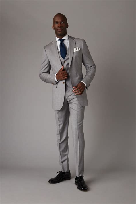 light grey  piece suit