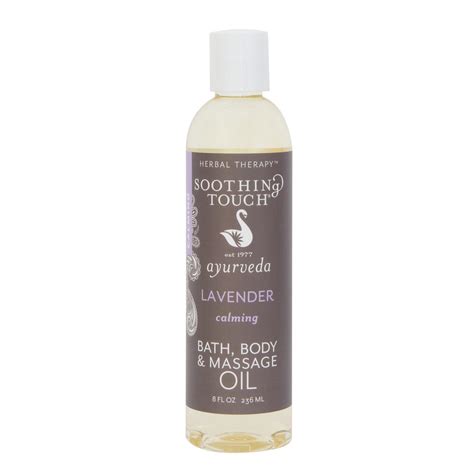 soothing touch bath and body massage oil