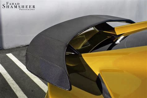 ferrari  berlinetta gt wing big spoiler forged carbon fiber dmc