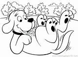 Clifford Coloring Pages Puppy Getcolorings sketch template
