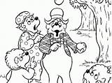 Coloring Berenstain Bears Pages Halloween Popular sketch template