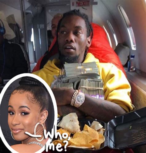cardi b s fiancé offset got her name tattooed on his neck amid cheating claims