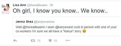 Former American Pornstar Lisa Ann Comes For Kanye West On