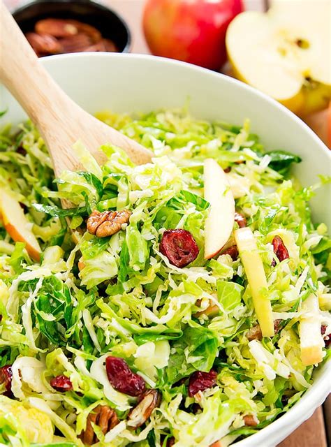 shaved brussels sprouts salad kirbie s cravings