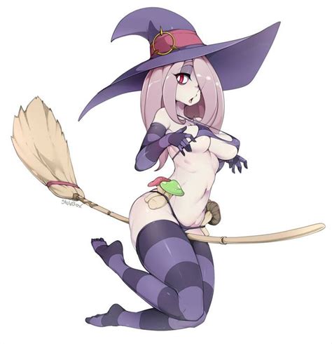 sucy manbavaran little witch academia drawn by s