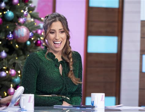 stacey solomon at loose women show in london 12 16 2019