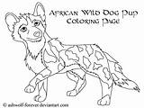 Dog Wild African Coloring Getcolorings Color Pages Printable sketch template