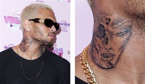 Brown S Ink Artist Defends Tattoo
