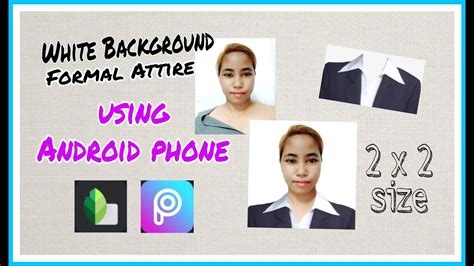picture  formal attire  white background  android phone youtube