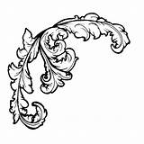 Filigree Drawing Cliparts Getdrawings sketch template