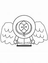 South Park Coloring Pages Printable Cartoon Colouring Butthead Beavis Kenny Kids Print Adult Angel Drawings Sheets Wings Color Characters Getcolorings sketch template
