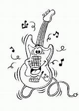 Musique Fete Guitare Concernant sketch template