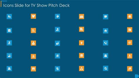 icons   tv show pitch deck  infographics styles