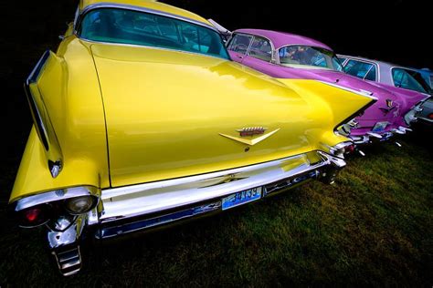 Cars Cadillacs Vintageautos Vintage Autos With Fins Classic Cars