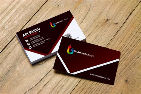 photoshop graphic design business card psd template graphicsfamily
