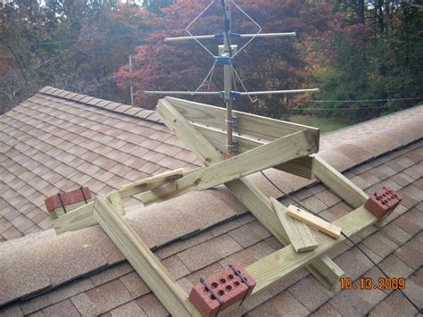 penetrating satellite dish roof mount freeview uhf tv aerial installers
