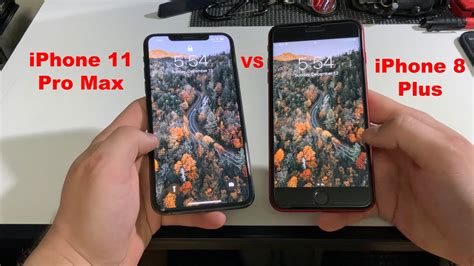 Iphone 8 Plus Vs Iphone 11 Pro Max 2021 Comparison Youtube