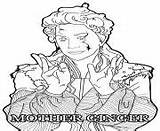 Nutcracker Coloring Pages Realms Four Ginger Disney Mother sketch template