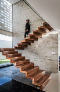 unique  railing floating stairs homemydesign