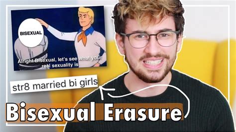 the bisexual erasure is strong youtube