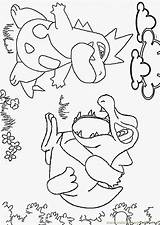 Pokemon Water Coloring Pages Printable Color Cartoons sketch template