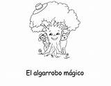 Algarrobo Magico Tiching Educativo sketch template