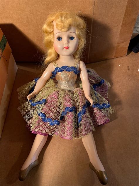 vintage 1950 s ballerina doll in original box ebay