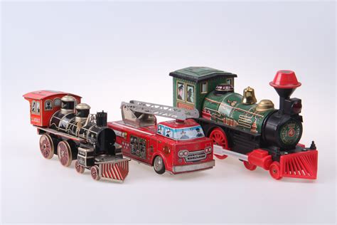 bilder foer  platleksaker  st tag och brandbil japan auctionet
