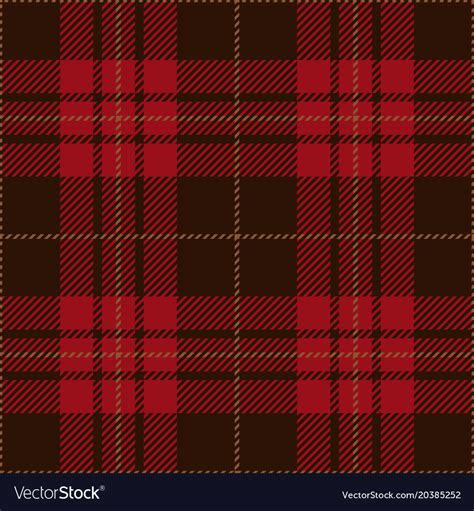 red tartan plaid seamless pattern royalty  vector image