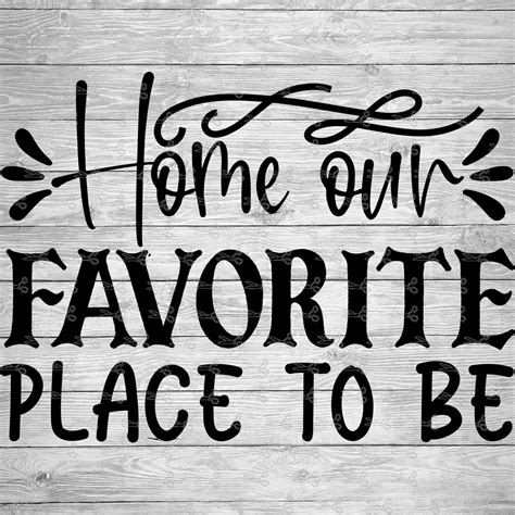 favorite place svgeps png files digital  files  cricut silhouette cameo