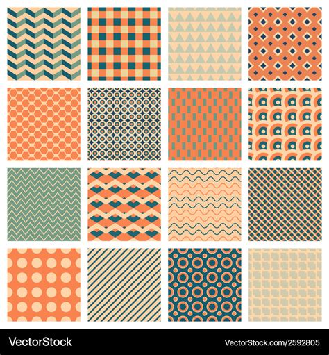 simple geometric patterns royalty  vector image